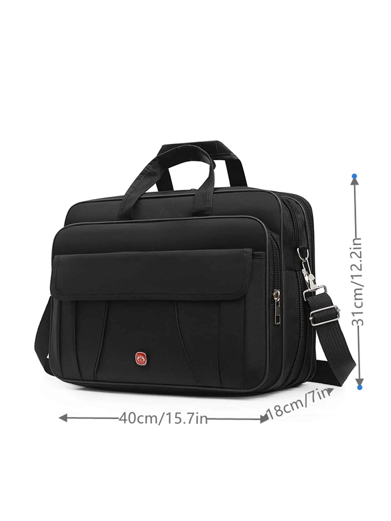 Small PU Laptop Case - Black