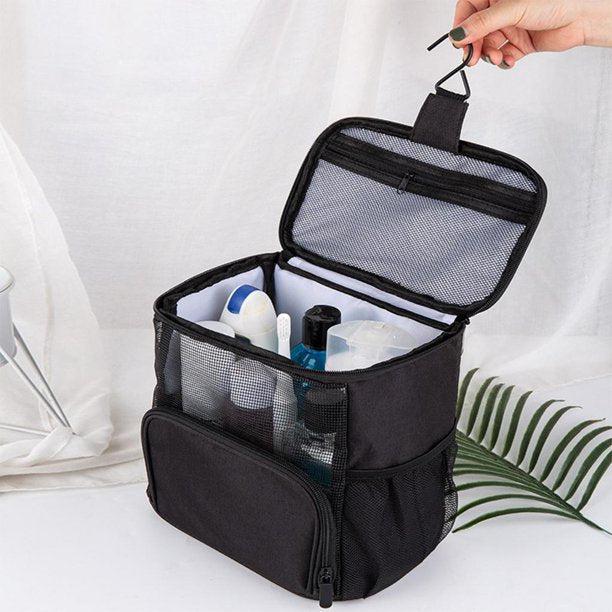 Waterproof Makeup & Cosmetics Organizer - Black