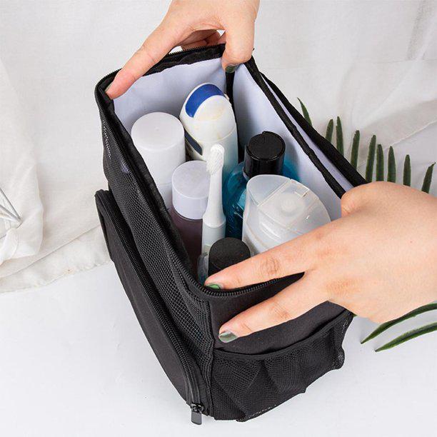 Waterproof Makeup & Cosmetics Organizer - Black